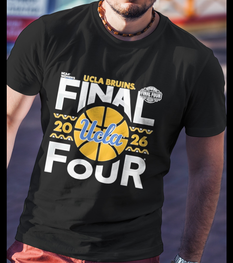 UCLA Bruins Final Four 2026 Women's Basketball NCAA T-Shirt