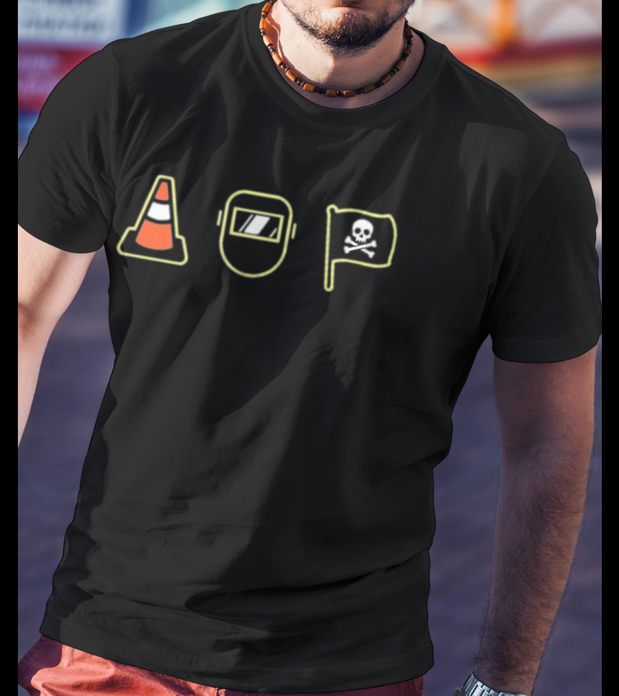 Hoist The Cone Wear The Mask Raise The Roger Pittsburgh Pirates Baseball T-Shirt