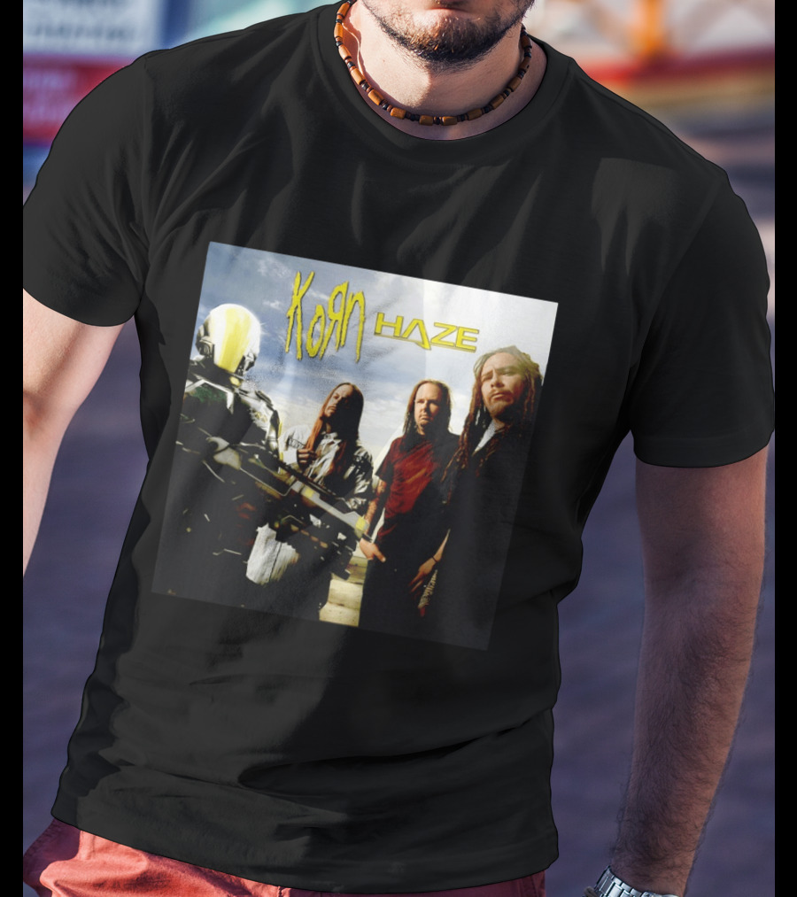 Korn Haze Band Members With Sci Fi Armor T-Shirt