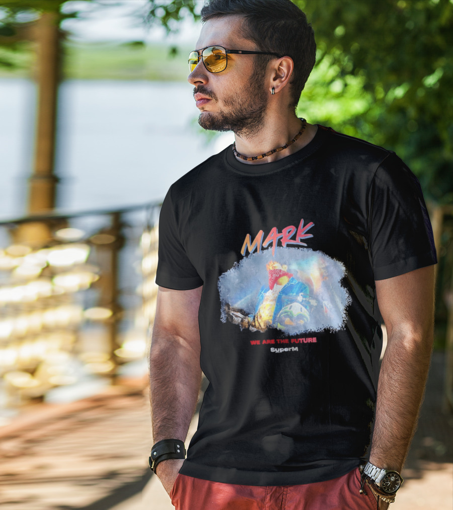 Mark Lee We Are The Future SuperM Vision T-Shirt
