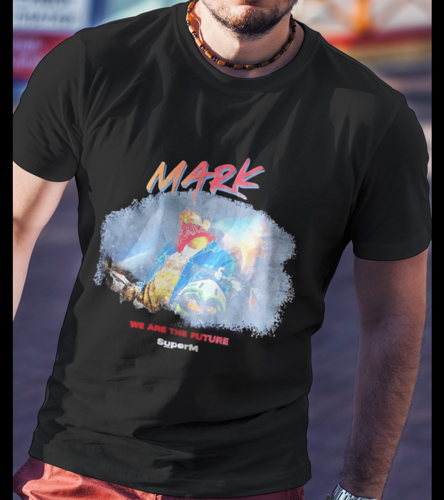Mark Lee We Are The Future SuperM Vision T-Shirt