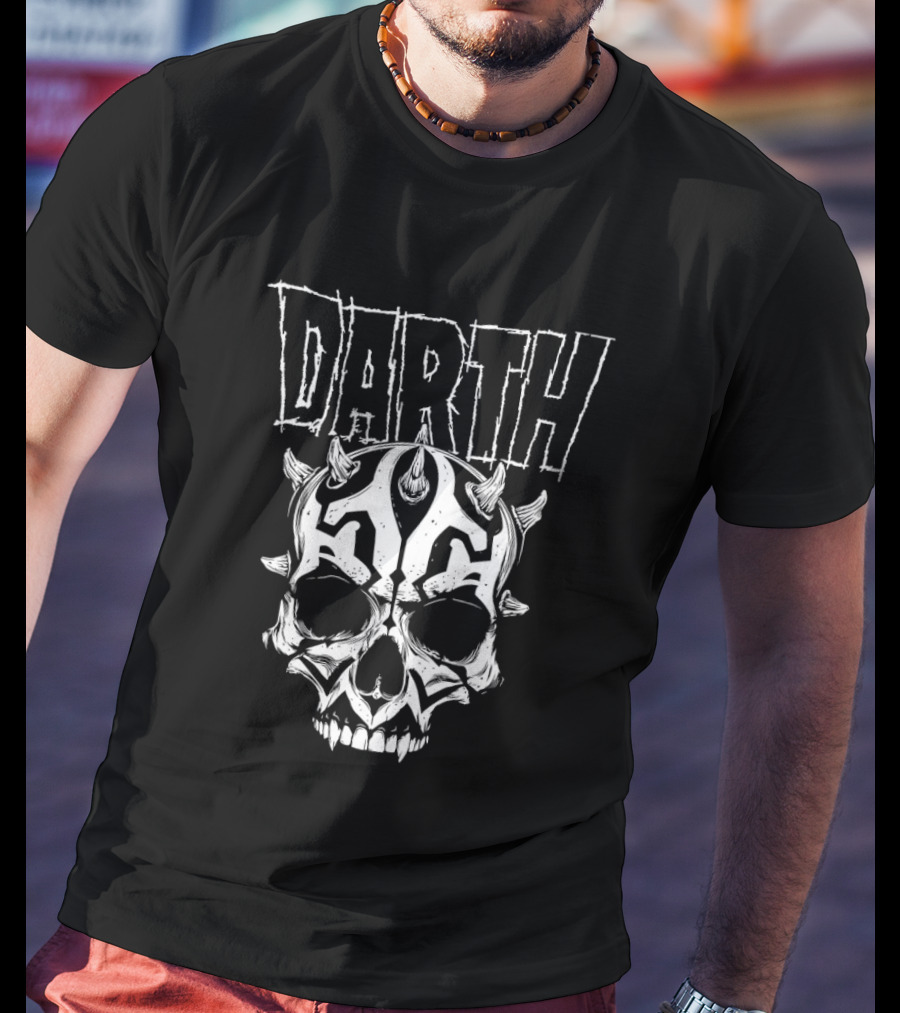 Darth Maul Of Cain Skull T-Shirt