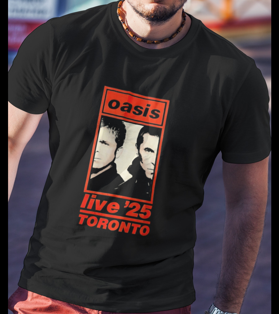 Oasis Live '25 Toronto Concert Event T-Shirt