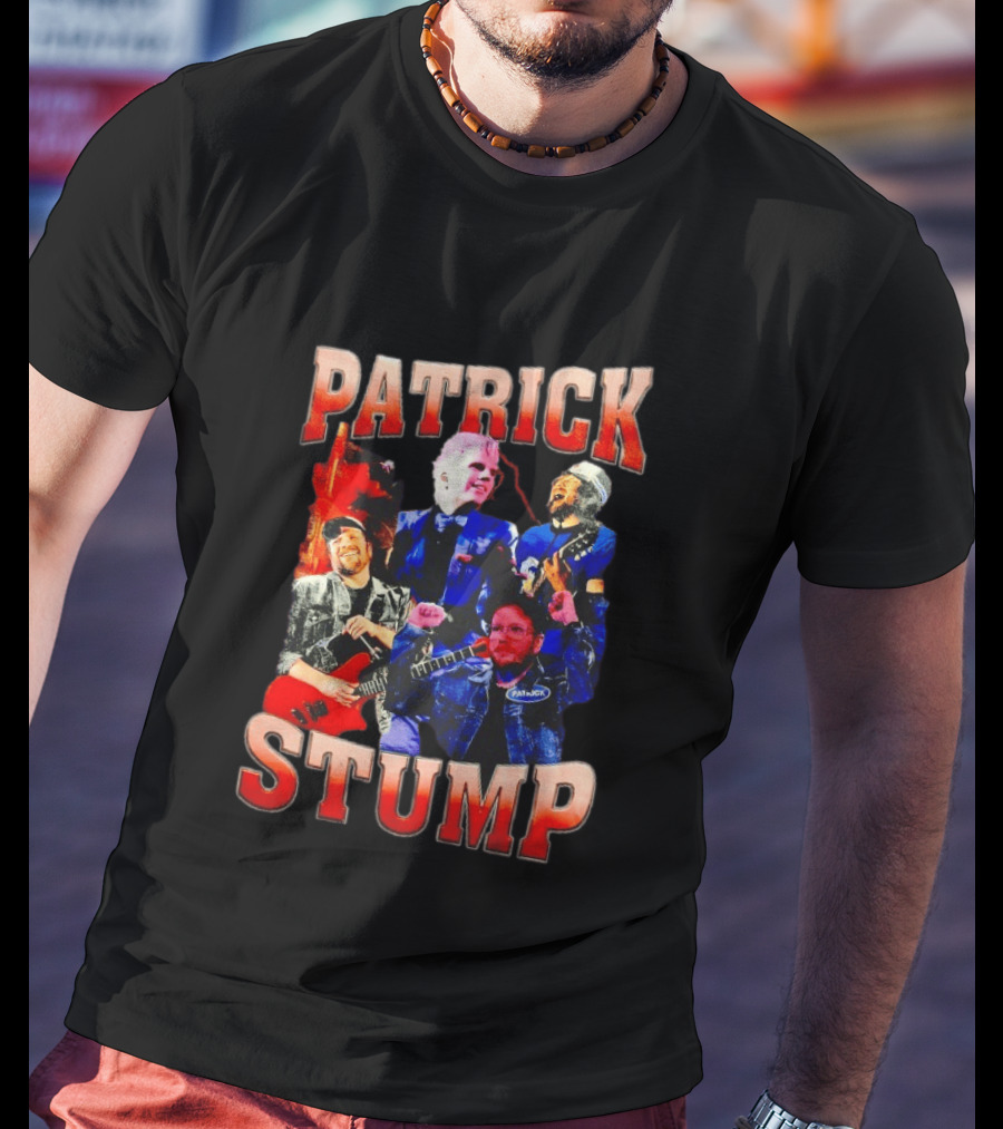 Patrick Stump Stage Performance Montage T-Shirt