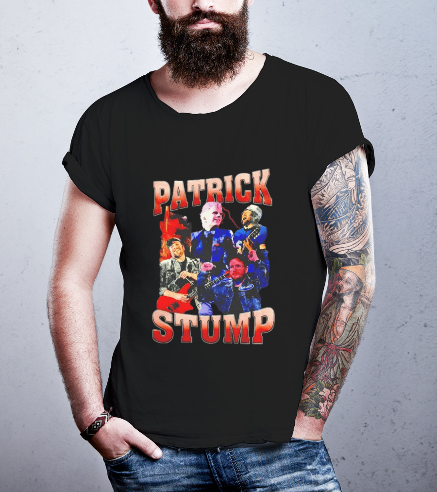 Patrick Stump Stage Performance Montage T-Shirt