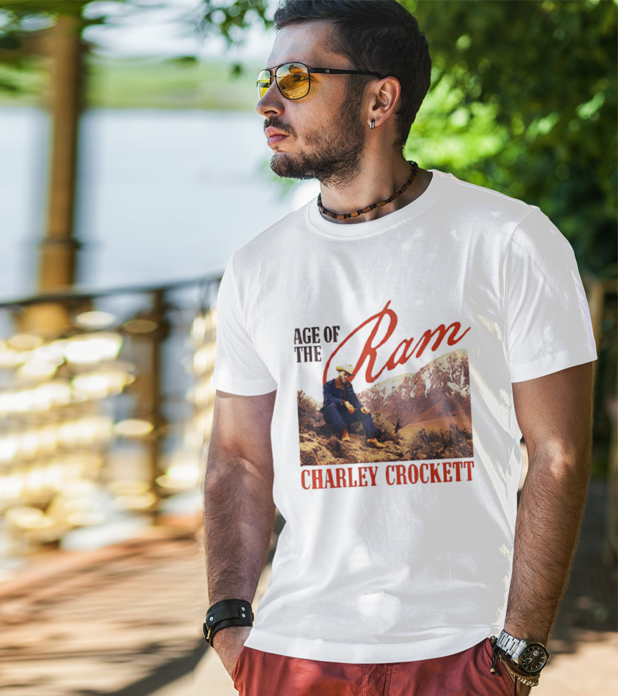 Age Of The Ram Western Style Charley Crockett Adventure T-Shirt