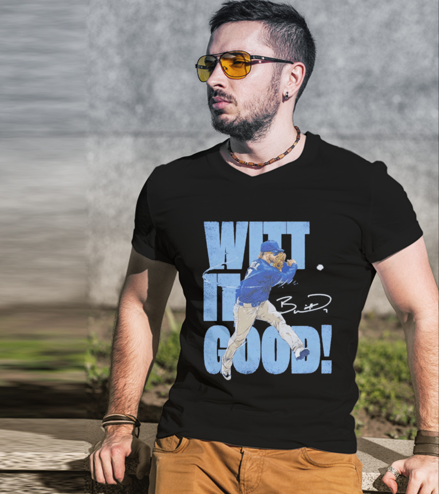 Bobby Witt Jr Kansas City Royals Witt It Good Celebrating Baseball Excellence T-Shirt