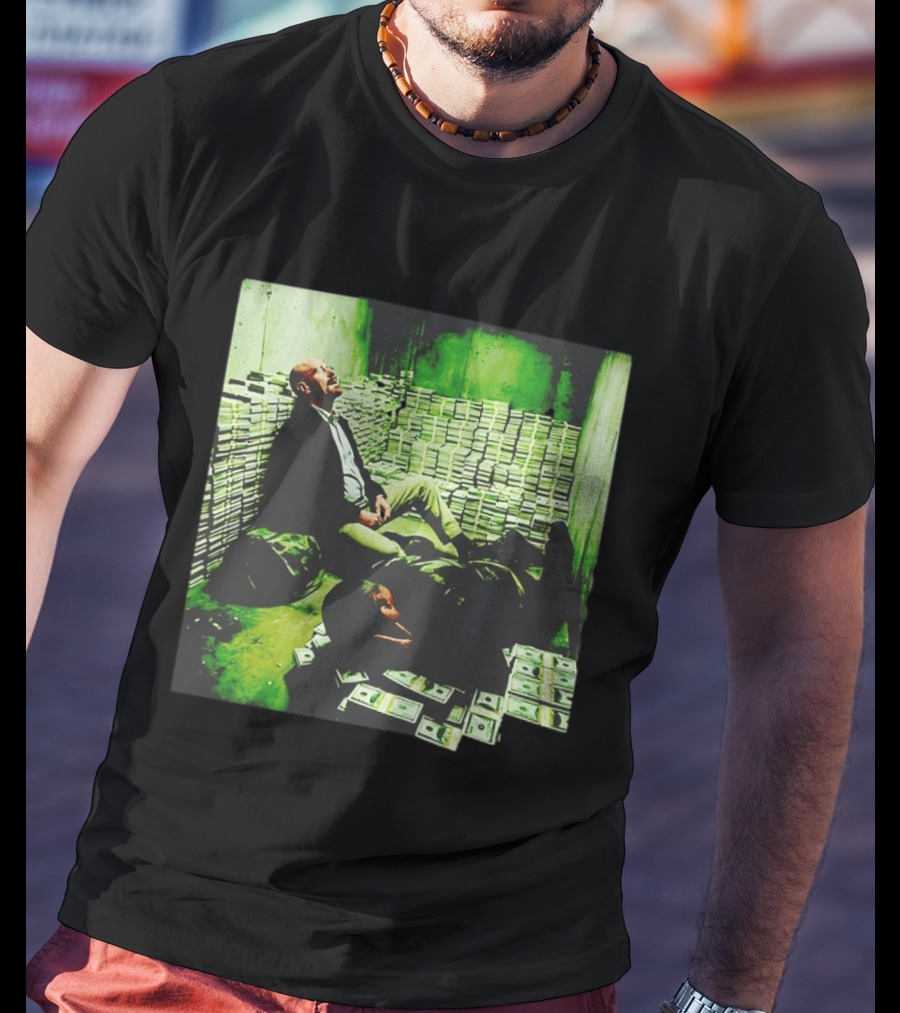 Breaking Bad Walter White Money Stacks Scene Heisenberg Transformation T-Shirt