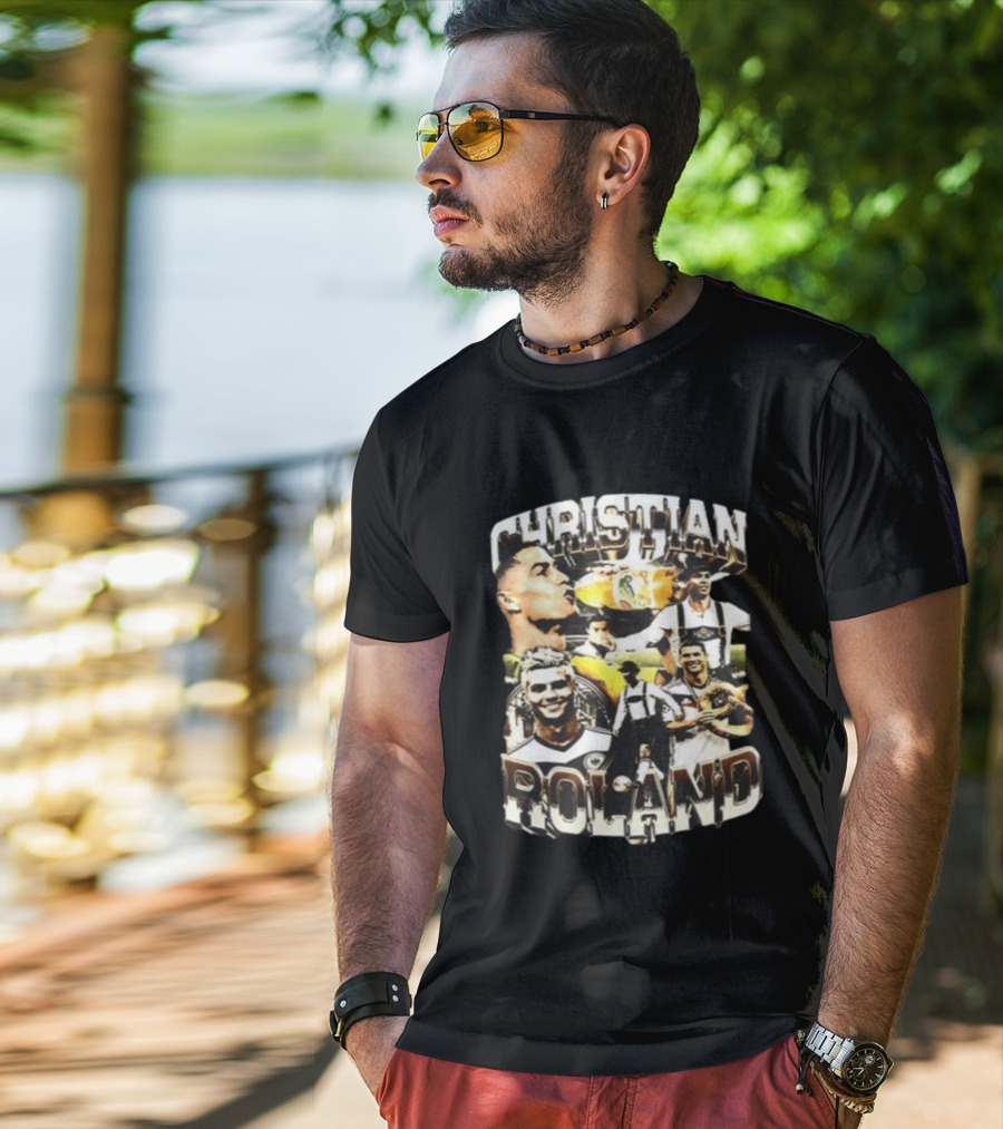 Christian Roland German Culture Beer Oktoberfest Soccer T-Shirt