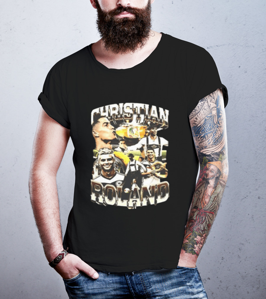 Christian Roland German Culture Beer Oktoberfest Soccer T-Shirt