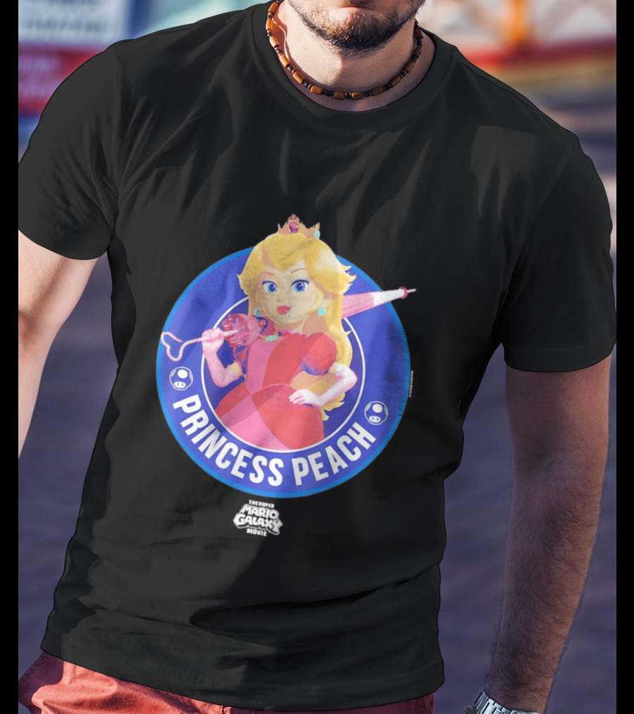 Princess Peach Super Mario Galaxy Movie Adventure T-Shirt