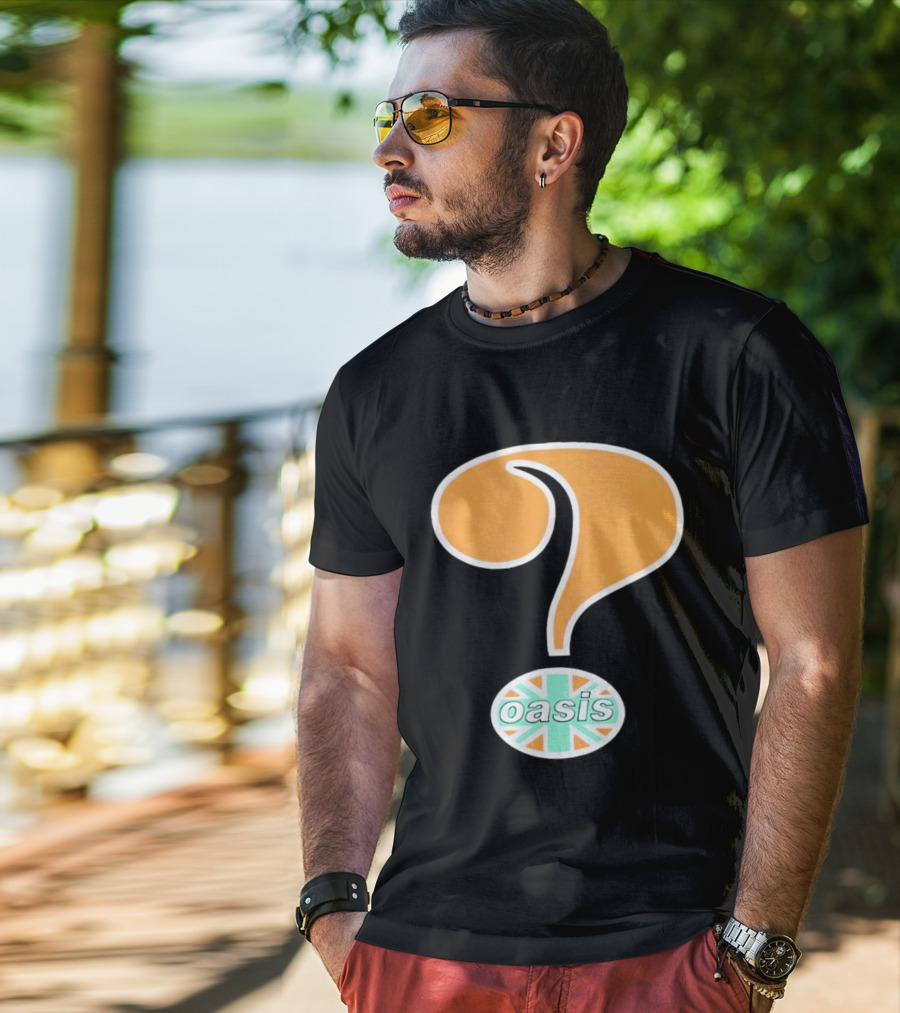 Pleasures Oasis Question Mark Union Jack T-Shirt