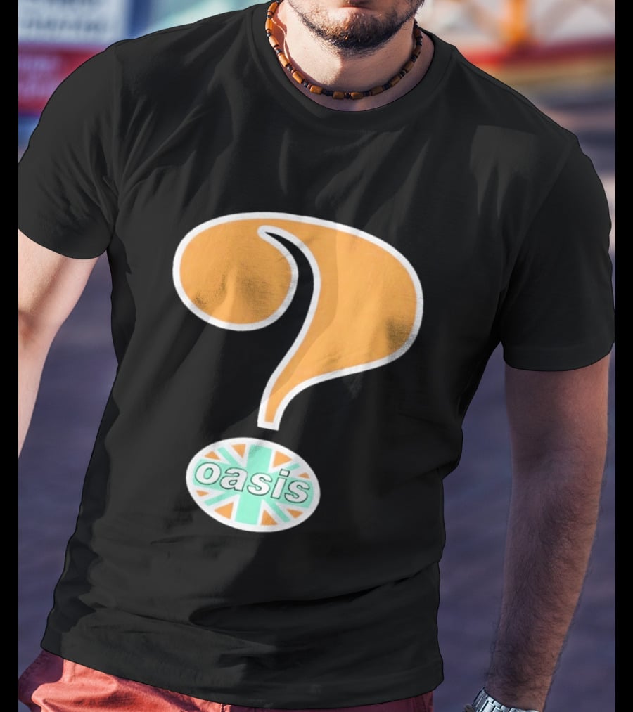 Pleasures Oasis Question Mark Union Jack T-Shirt