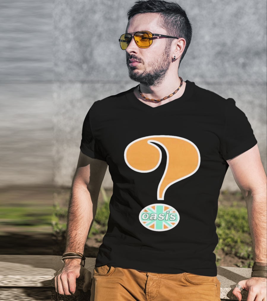 Pleasures Oasis Question Mark Union Jack T-Shirt