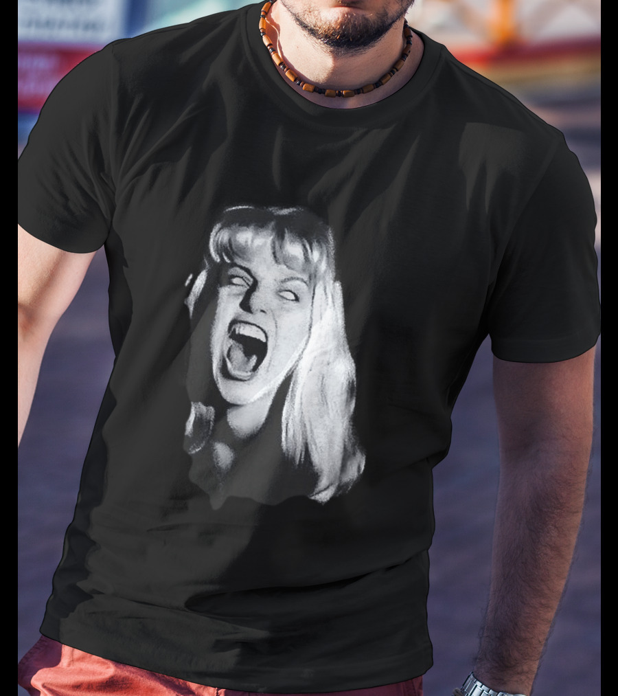 Laura Palmer Scream Twin Peaks Horror T-Shirt