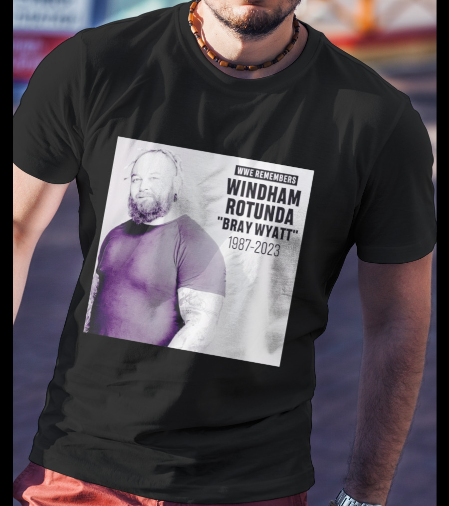 WWE Remembers Windham Rotunda Bray Wyatt 1987 2023 T-Shirt
