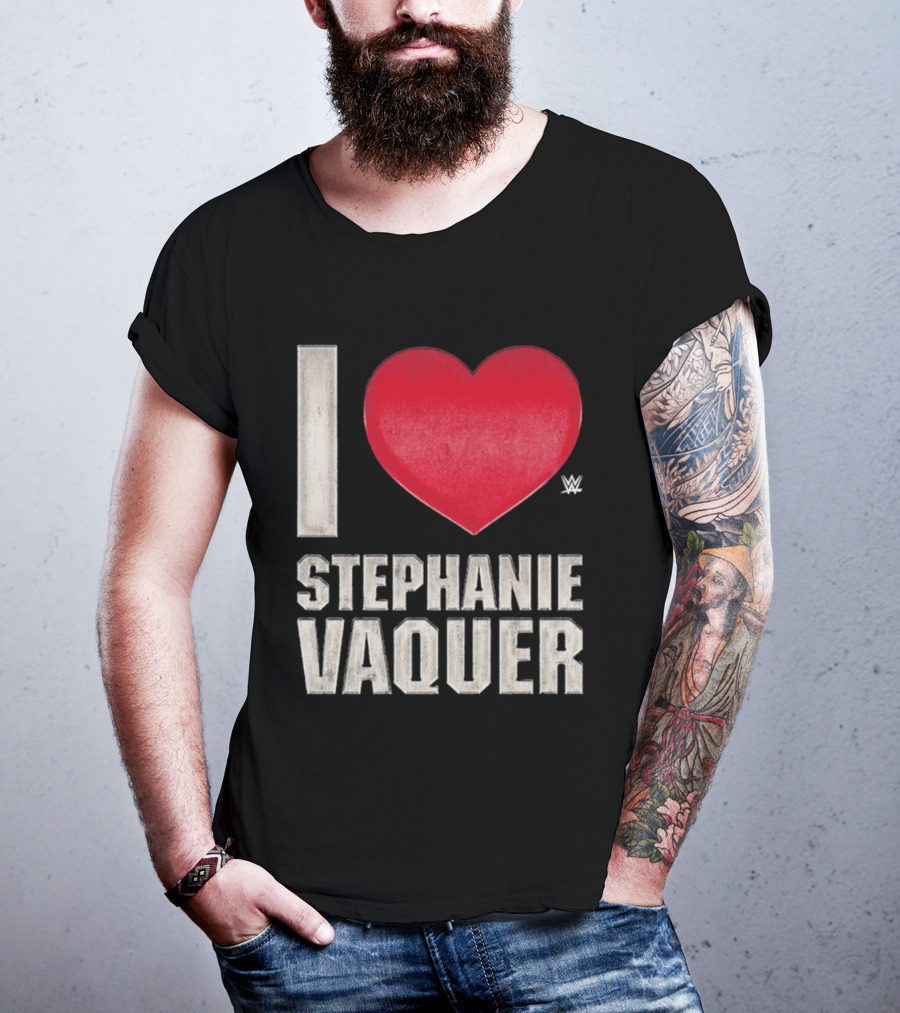 I Heart Stephanie Vaquer Enthusiast Passion W Red Heart T-Shirt