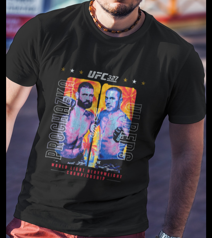 UFC 327 Prochazka Vs Ulberg Heavyweight Championship Showdown 2026 T-Shirt