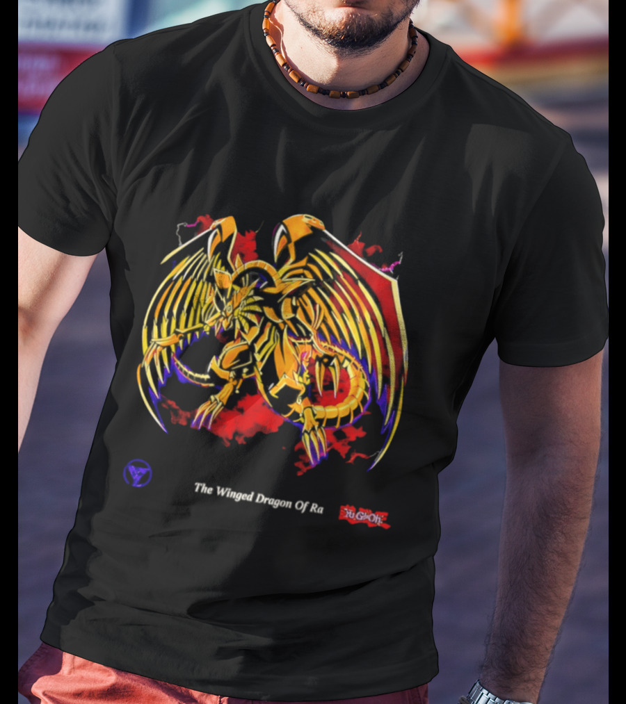 Yu Gi Oh The Winged Dragon Of Ra Symbolic Gold T-Shirt