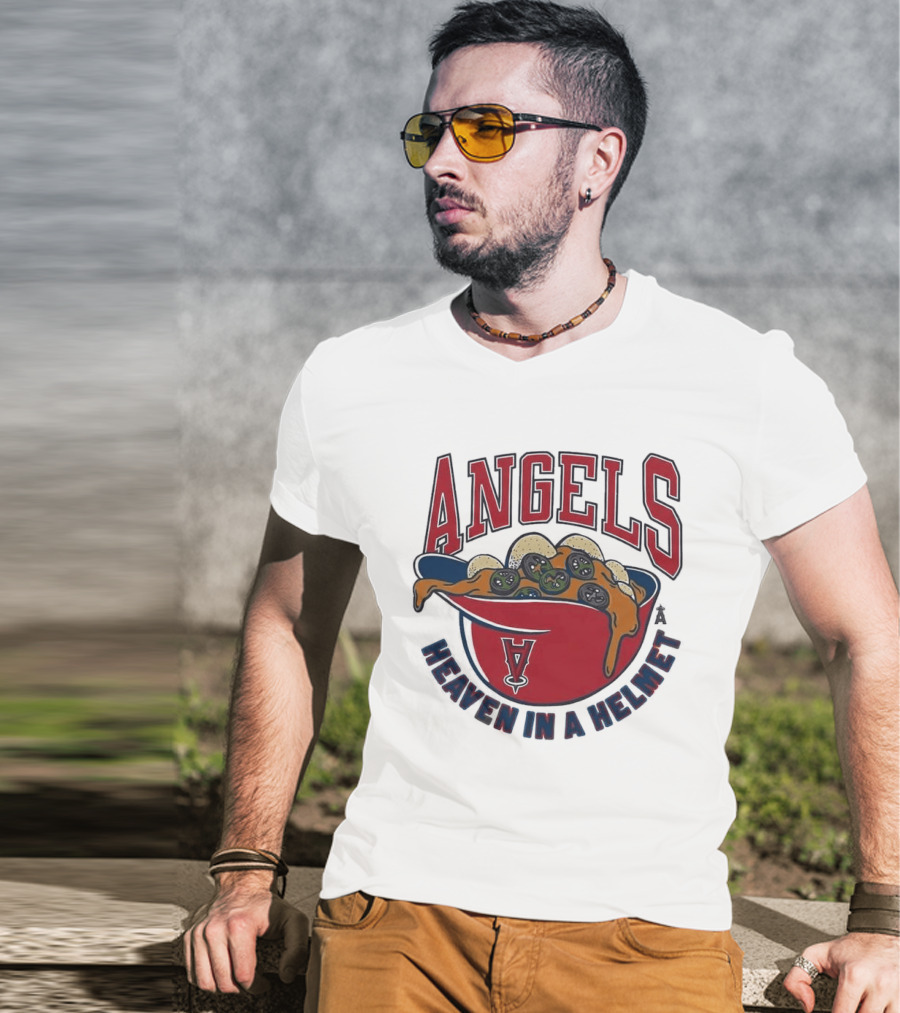 Angels Heaven In A Helmet Ice Cream Topped With Olives 2026 T-Shirt