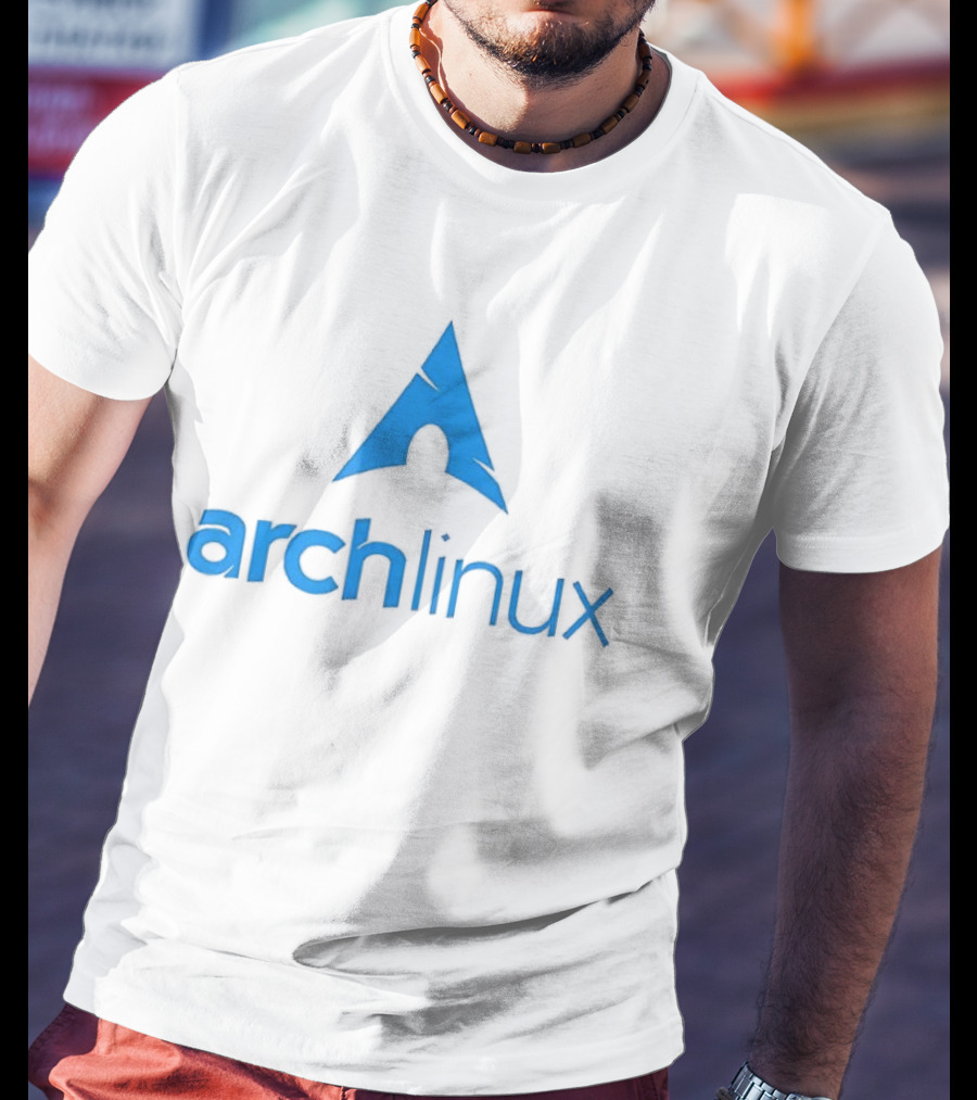 Arch Linux Blue A T-Shirt