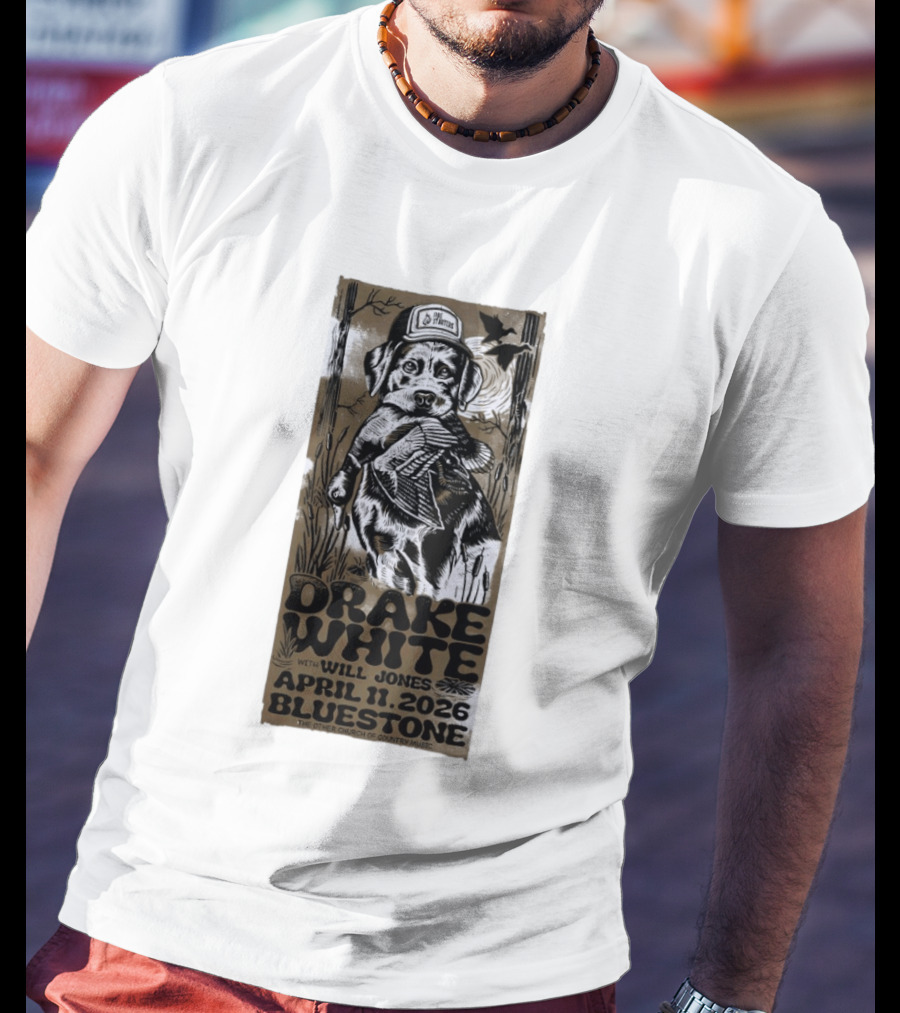 Drake White April 11 2026 Bluestone Columbus OH With Will Jones The Other Church Of Country Music T-Shirt