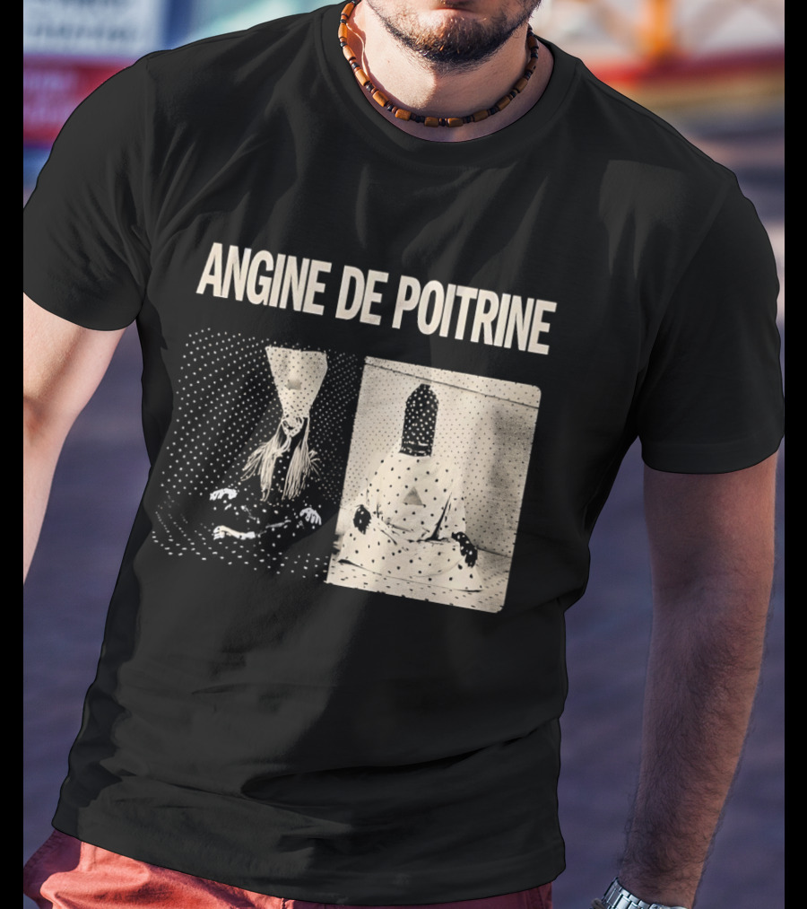 Angine De Poitrine Tour Visual With Geometric Figures T-Shirt