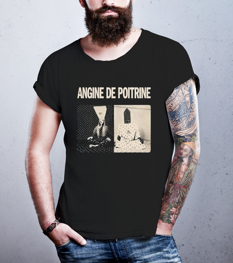 Angine De Poitrine Tour Visual With Geometric Figures T-Shirt