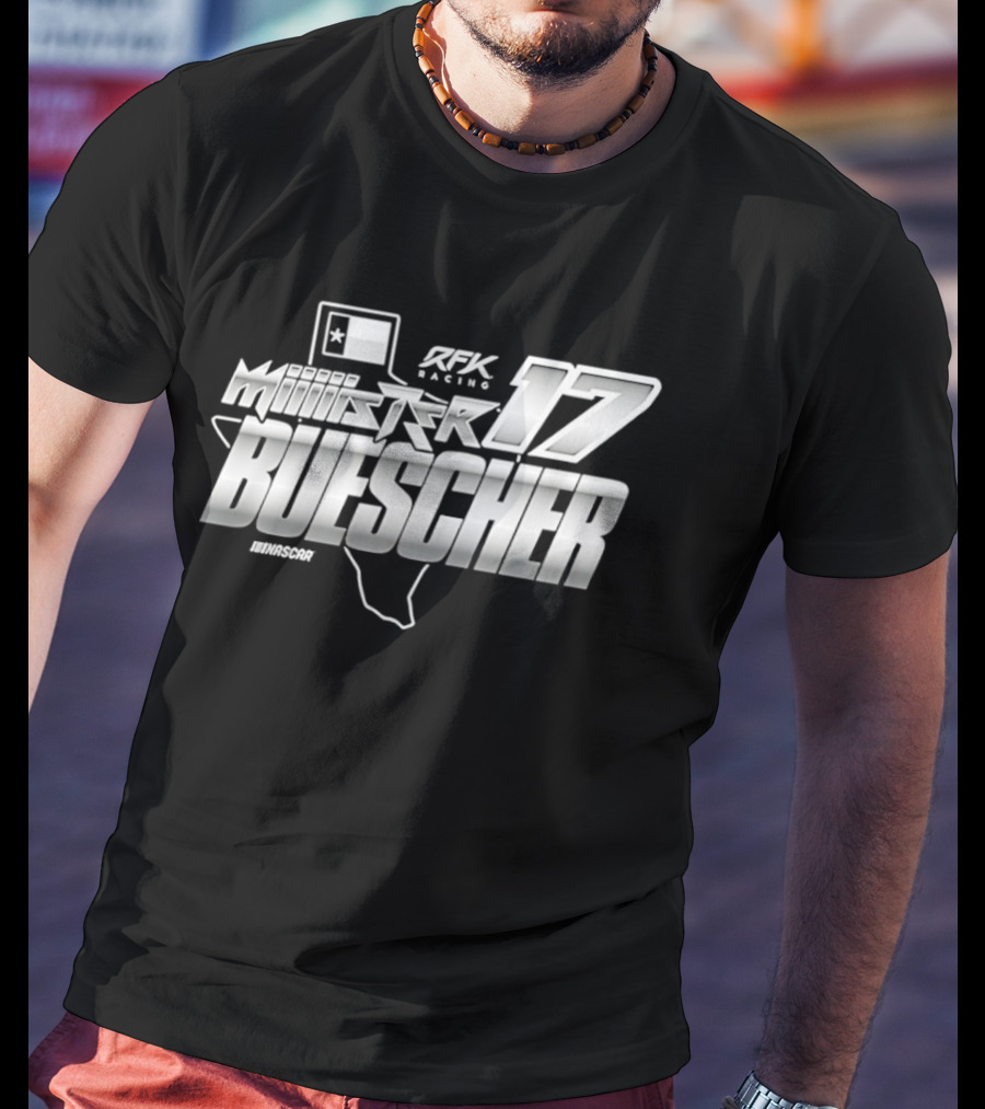 Buescher NASCAR RFK Racing Number 17 Motorsport T-Shirt