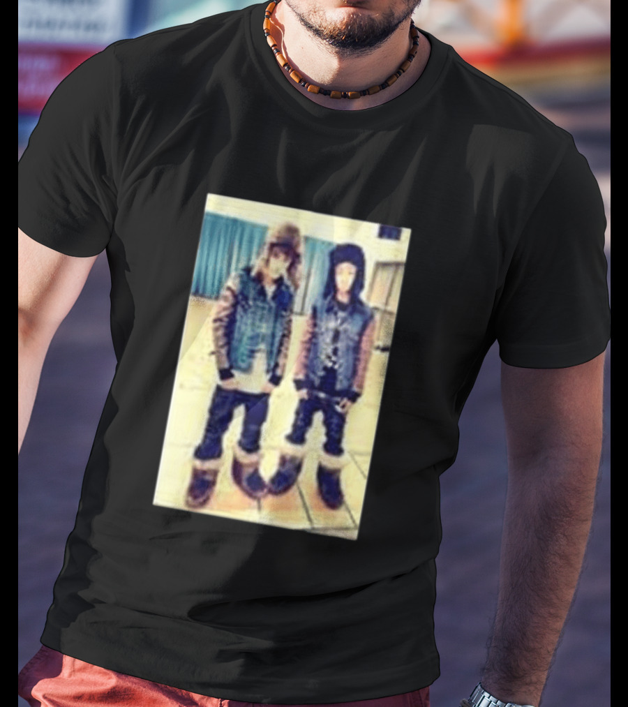 Justin Bieber Jaden Smith Never Say Never Denim And Fur Outfits T-Shirt