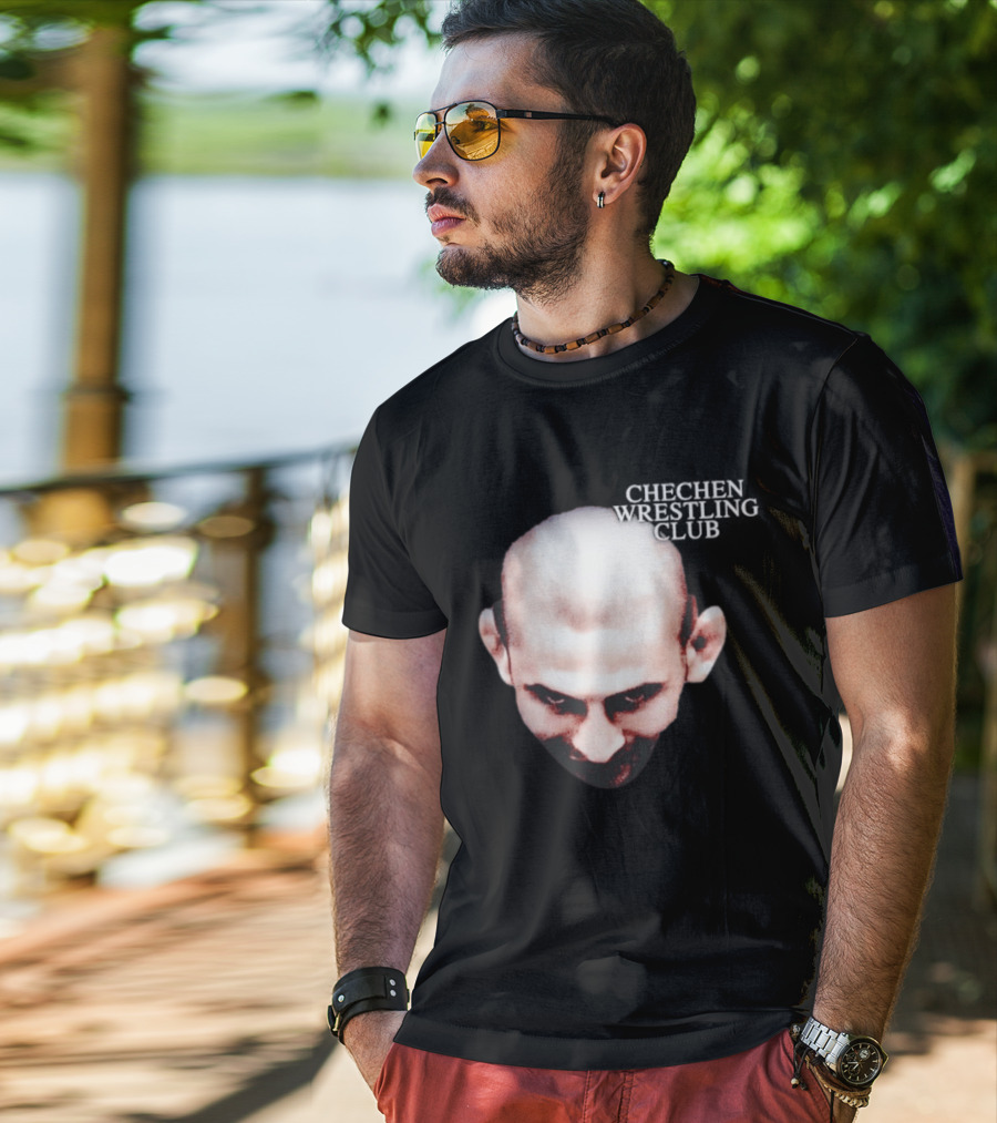 Khamzat Chechen Wrestling Club Warrior Face T-Shirt