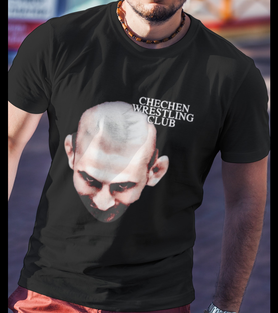 Khamzat Chechen Wrestling Club Warrior Face T-Shirt