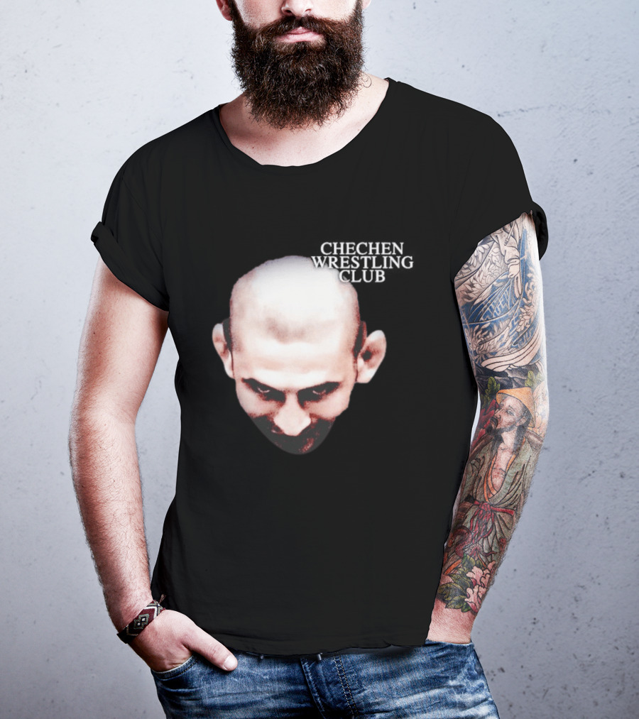 Khamzat Chechen Wrestling Club Warrior Face T-Shirt