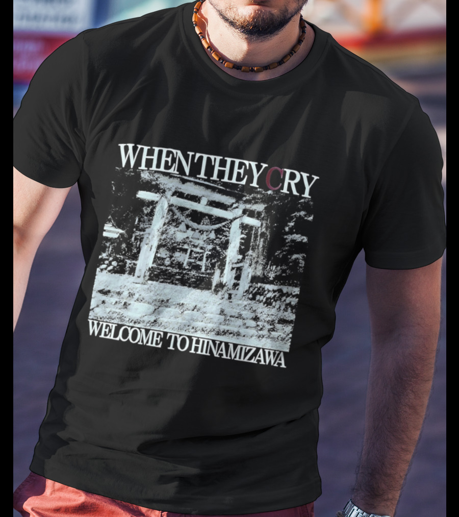 When They Cry Welcome To Hinamizawa Torii Gate Symbolism T-Shirt