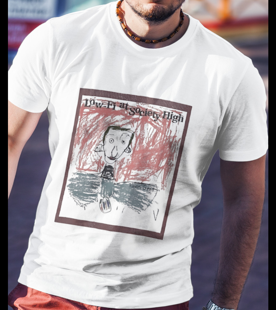 Low Fi At Society High Abstract Childlike Expression T-Shirt