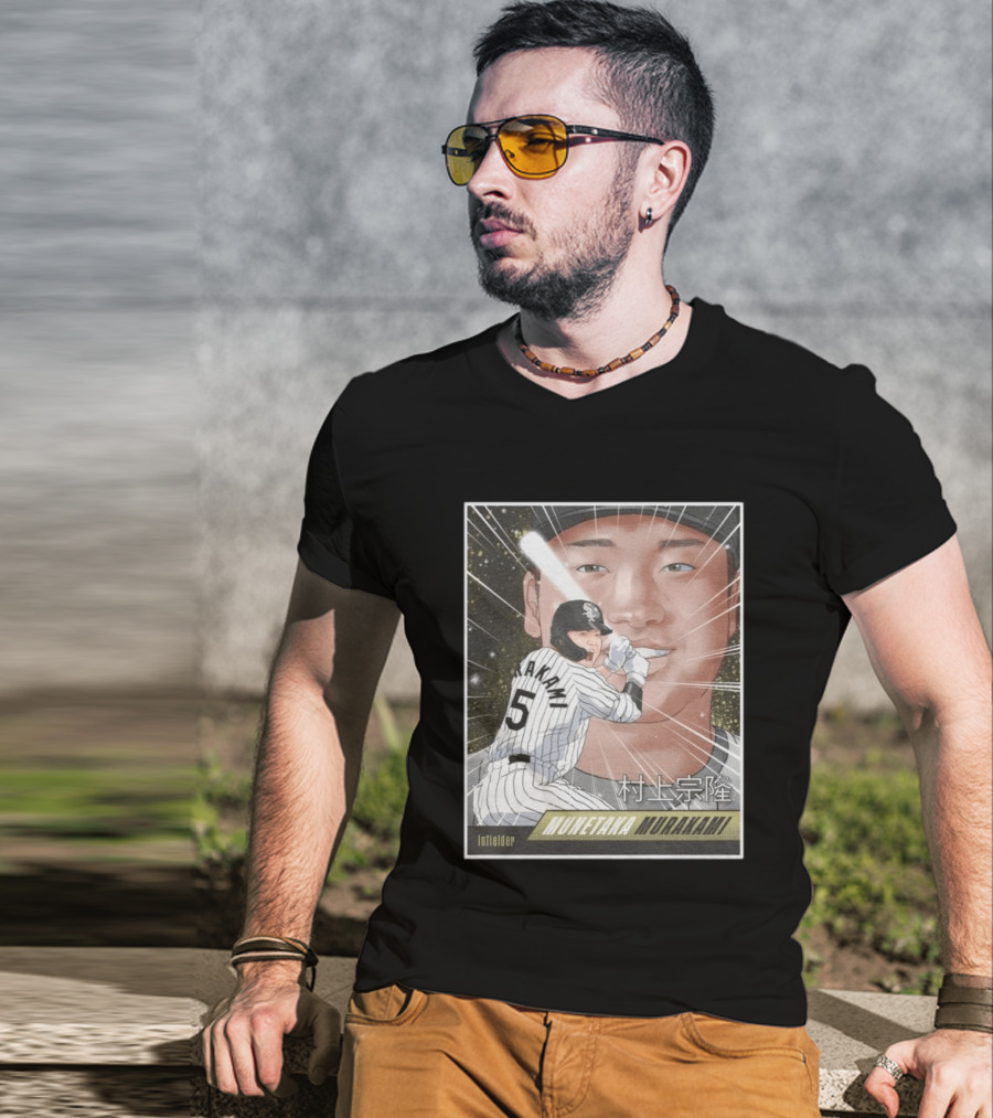 2026 White Sox AAPI Heritage Night Munetaka Murakami Infield T-Shirt