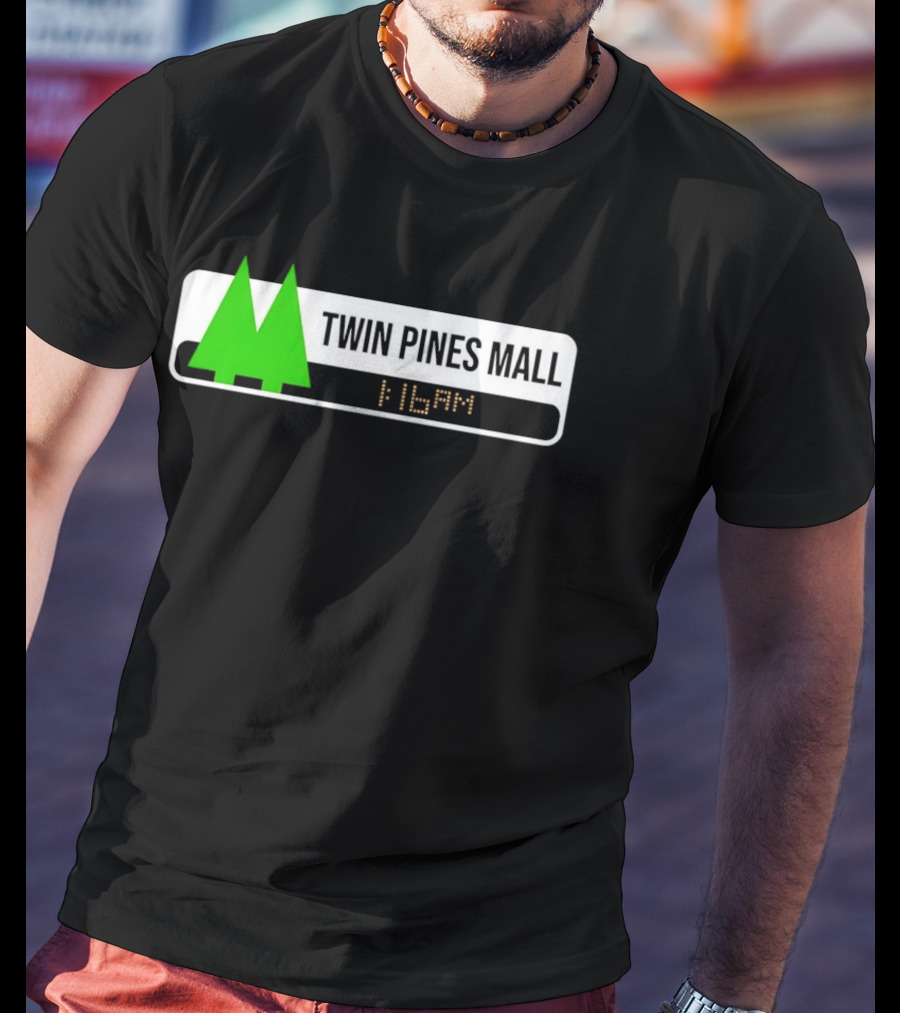 Back To The Future Twin Pines Mall 1:16 AM T-Shirt