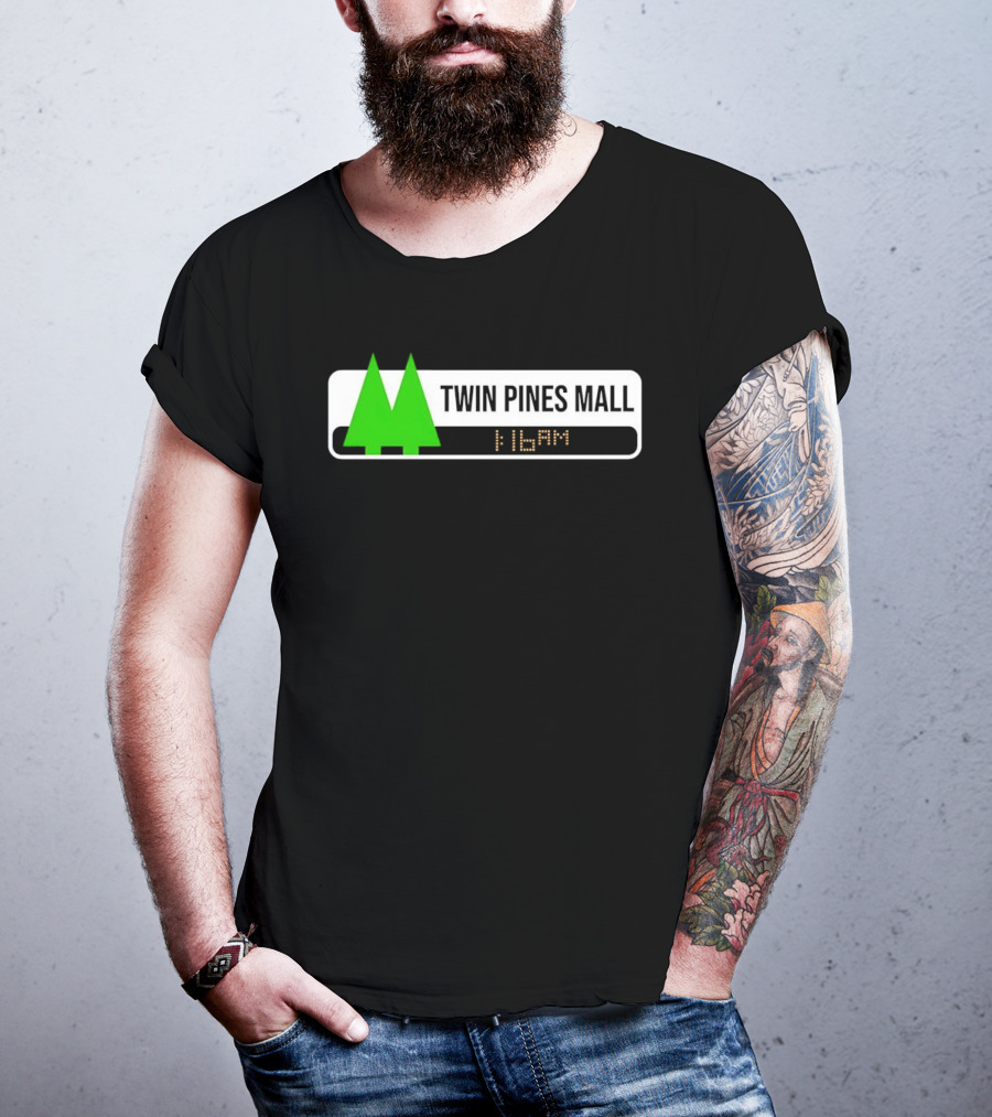 Back To The Future Twin Pines Mall 1:16 AM T-Shirt