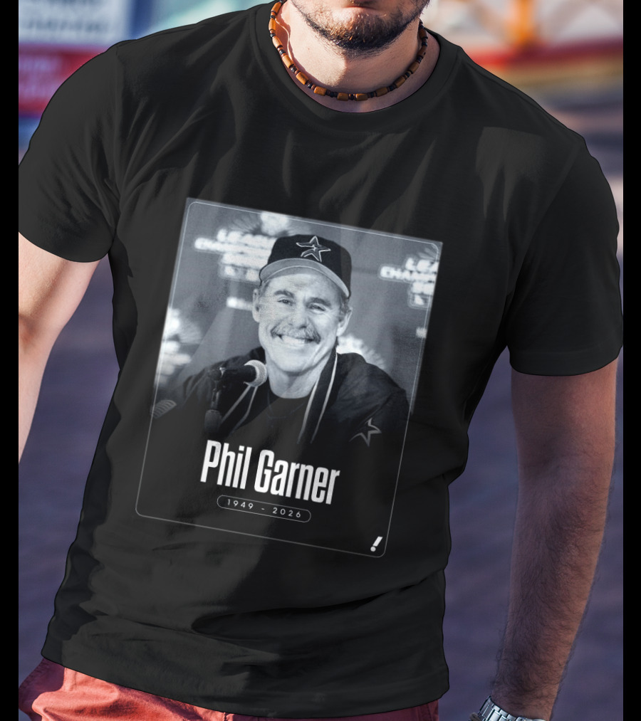Phil Garner 1949 2026 Pittsburgh Pirates Memoriam T-Shirt