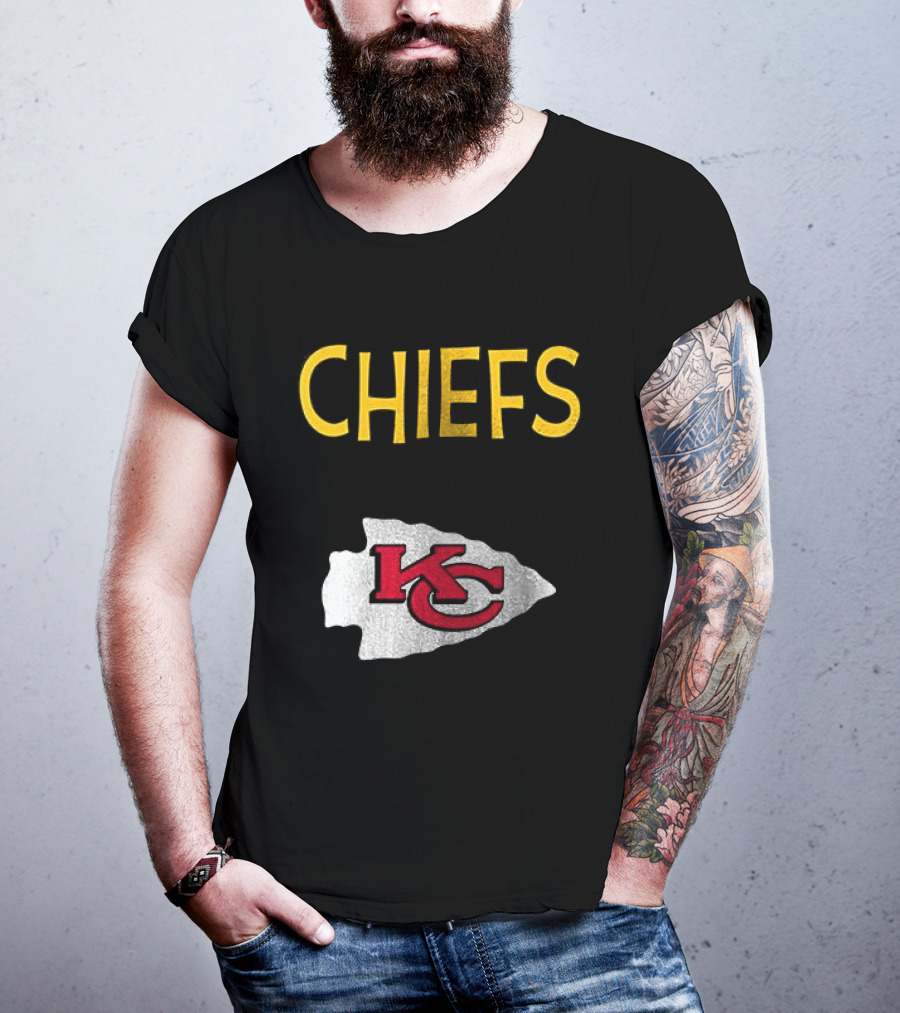 Kansas City Chiefs Peanuts Snoopy Woodstock Go Chiefs Football T-Shirt