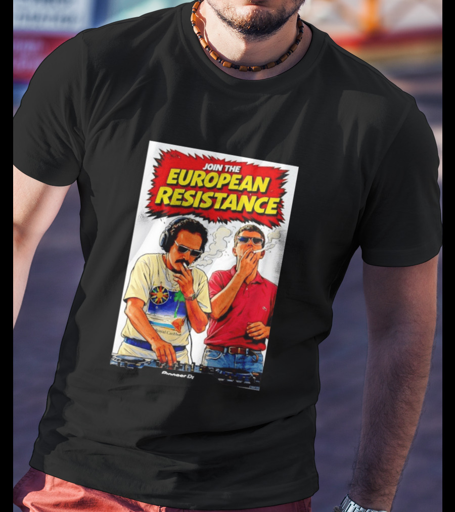DJ Pioneer Join The European Resistance Grand Theft Auto T-Shirt