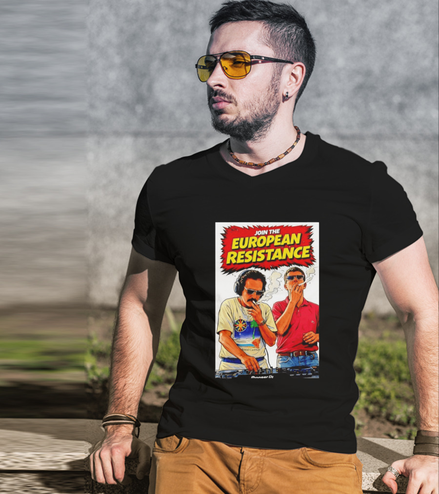 DJ Pioneer Join The European Resistance Grand Theft Auto T-Shirt