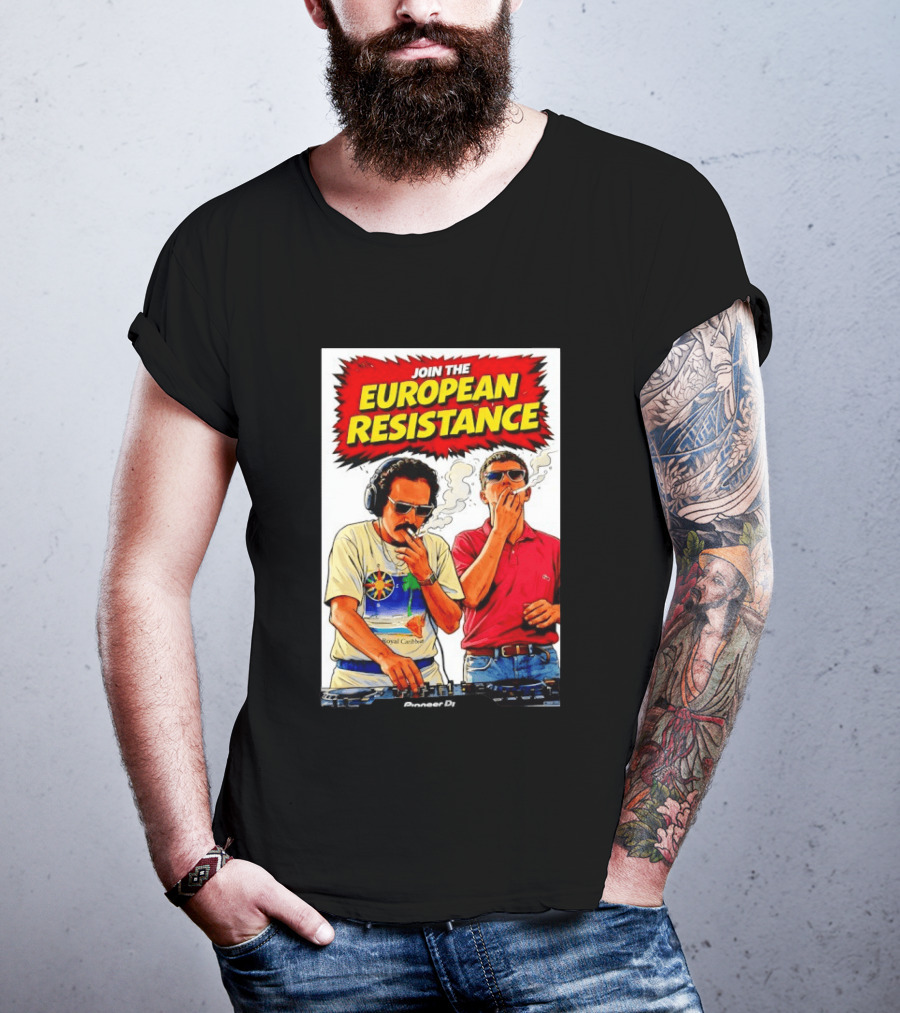 DJ Pioneer Join The European Resistance Grand Theft Auto T-Shirt
