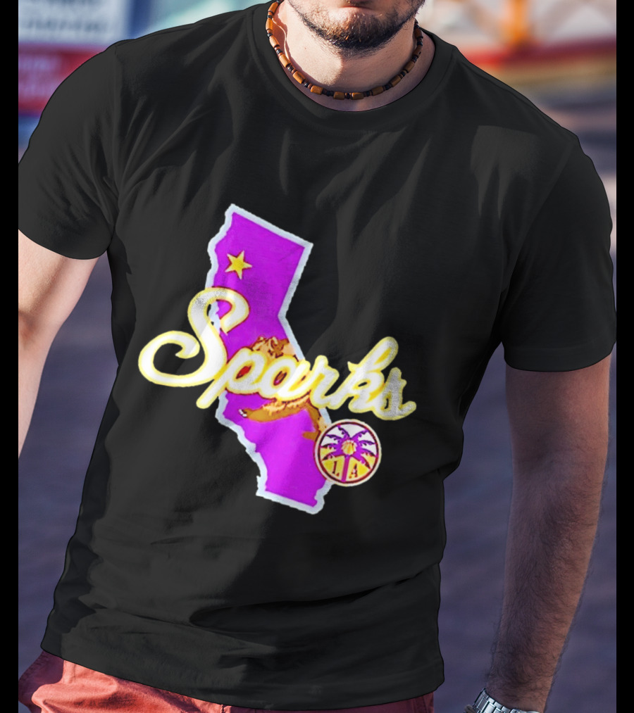 Los Angeles Sparks Hometown 2026 WNBA Draft New Era T-Shirt