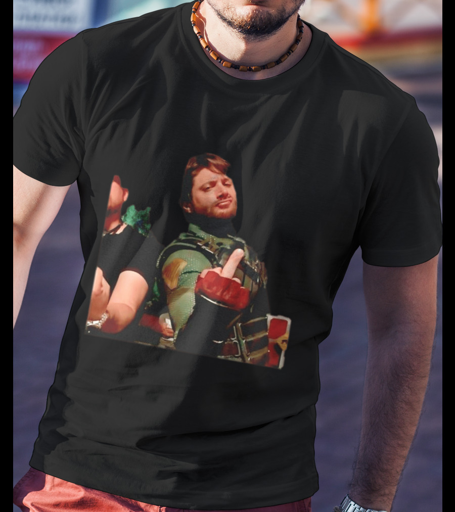 Soldier Boy Middle Finger Humorous The Boys Character Fandom T-Shirt
