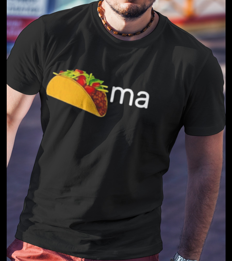 Tacoma Taco Graphic Text Food Pun Mexican Cuisine Humor Trend T-Shirt