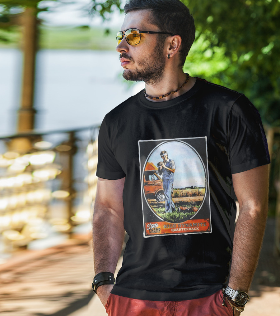 State Champ Rico Dynamite Quarterback Napoleon T-Shirt