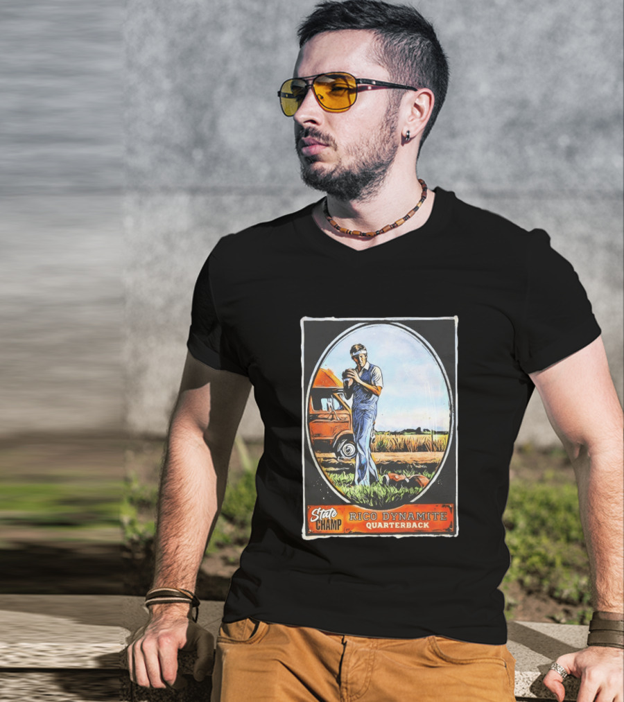 State Champ Rico Dynamite Quarterback Napoleon T-Shirt