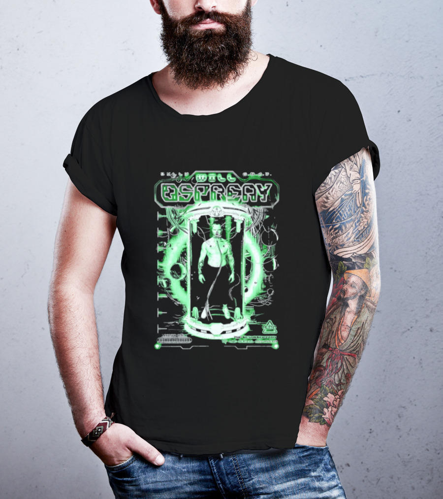 Will Ospreay Billy Goat Resurrection Sci Fi Neon Aesthetic T-Shirt