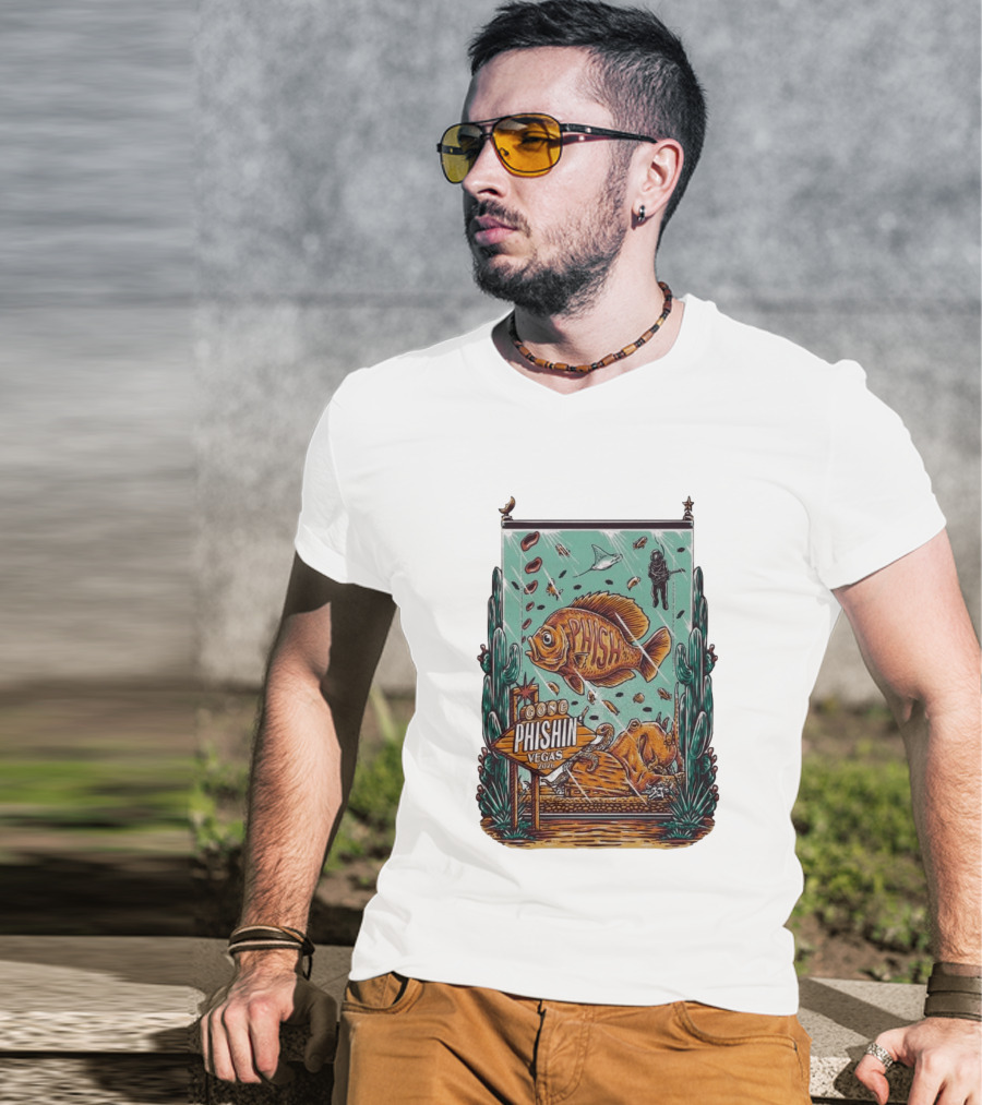 Gone Phishin Vegas 2026 Phish Desert Adventure T-Shirt